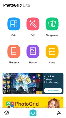 PhotoGrid Lite android App screenshot 0
